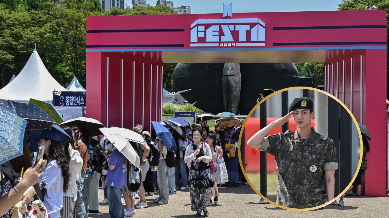 BTS mania hits Seoul ahead of 'huggathon' with Jin