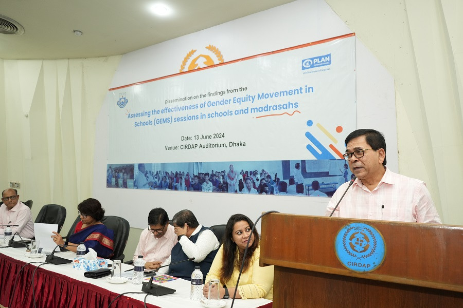 Progress report presented on UN-backed gender equity training scheme for teenagers