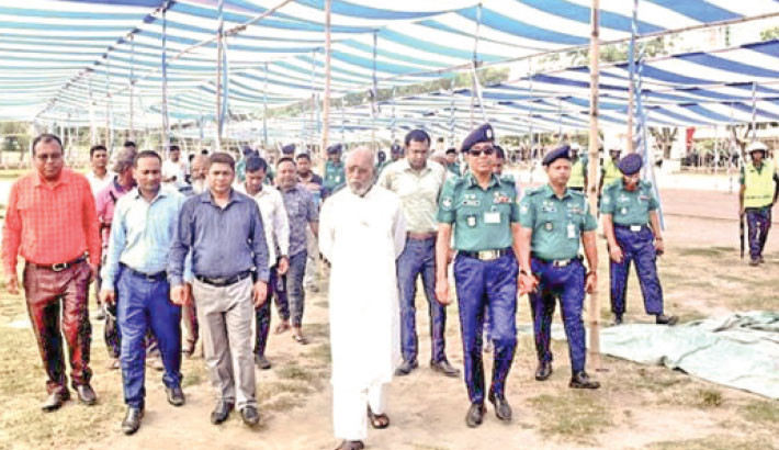 Mayor Khaleque visits main Eidgah in Khulna