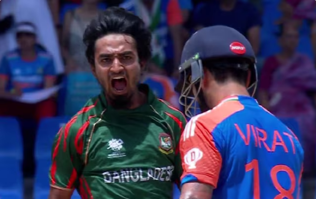 Bangladesh need 197 runs to win against India