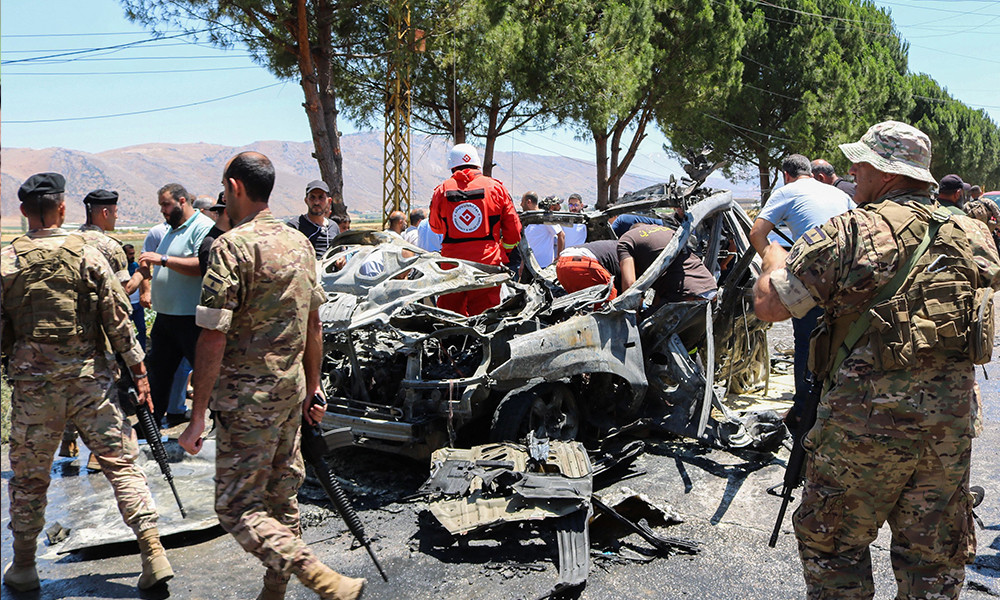 Hezbollah targets Israeli barracks after Islamist commander's death