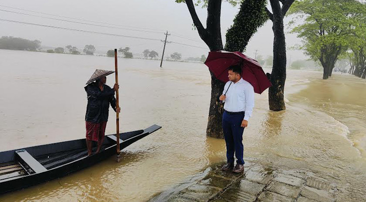 Sylhet again set to suffer flooding