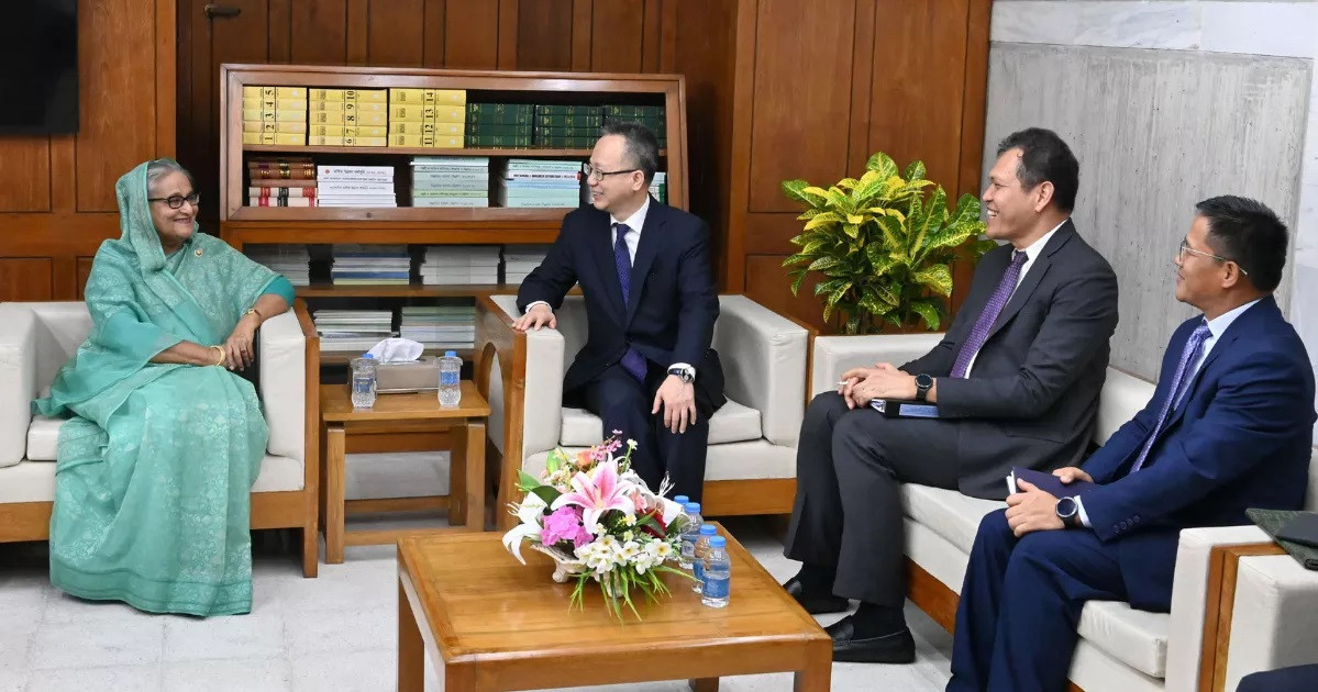 PM Hasina urges ADB to help implement blue economy