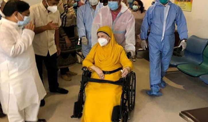 Khaleda Zia hospitalised again