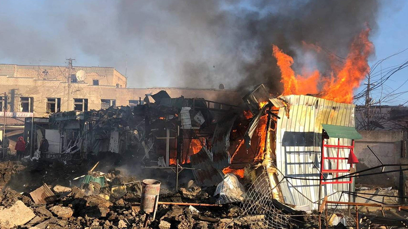 Mine blast kills five in Ukraine's Kharkiv region