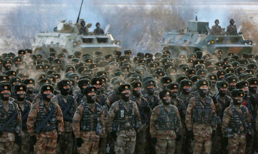 China warns NATO with army drills on alliance's doorstep