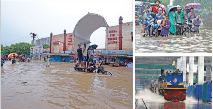 Dhaka drowning: Downpour lays bare failing drainage system