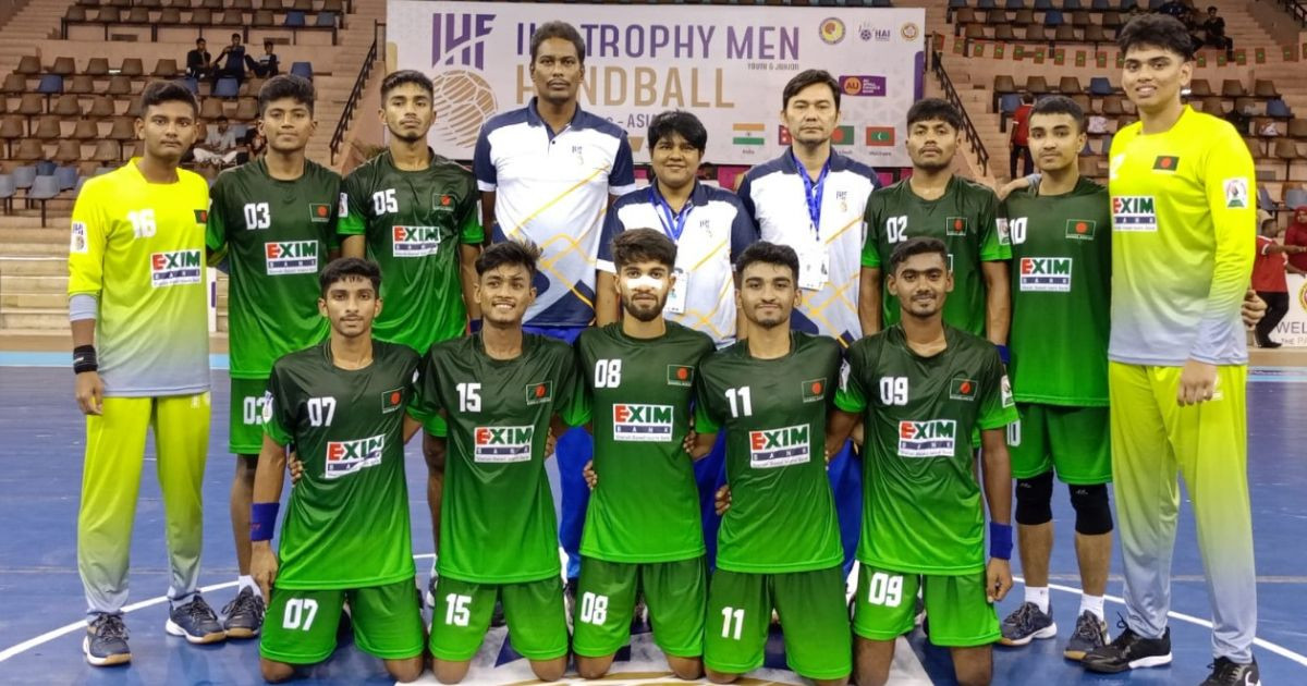 Bangladesh finish runners-up in U-20, U-18 handball finals