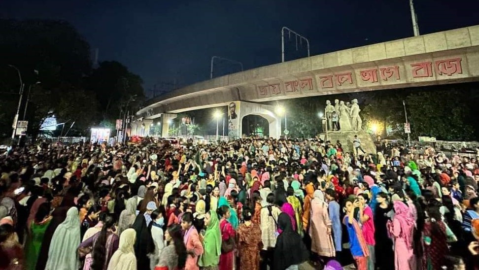 Quota protesters call for procession at DU