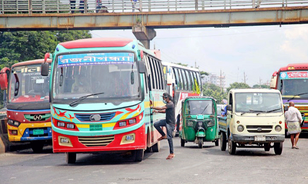 Inter-city buses back on street, but on limited scale