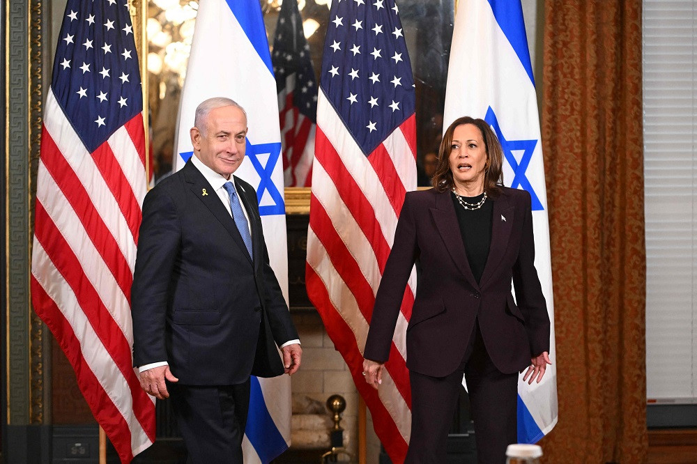 Harris won’t be ‘silent’ on sufferings of Gazans, tells Netanyahu to end war