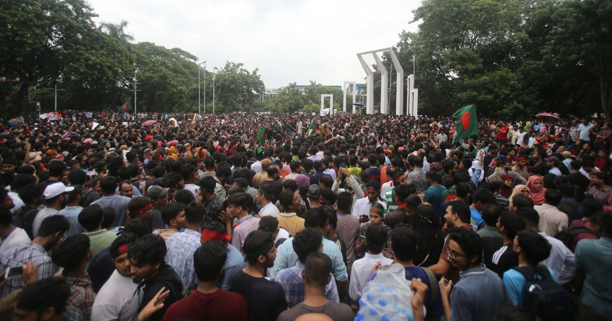 Students now press for one-point demand
