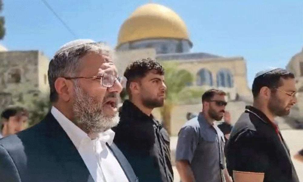 Israeli minister sparks outrage by praying at Al-Aqsa Mosque