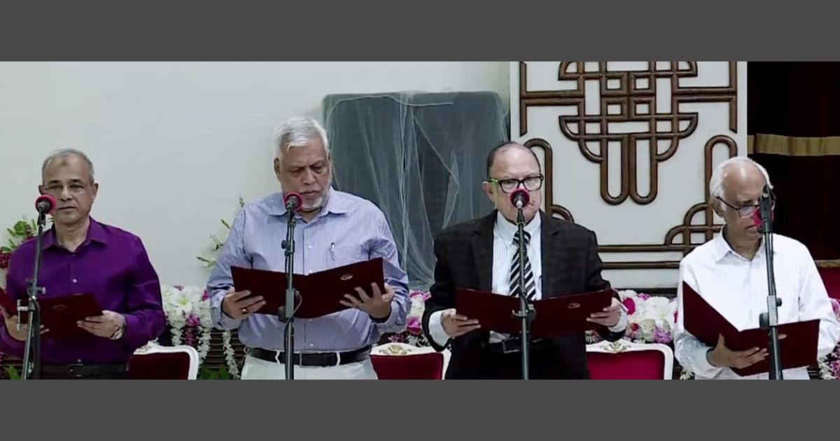 Four new advisers take oath