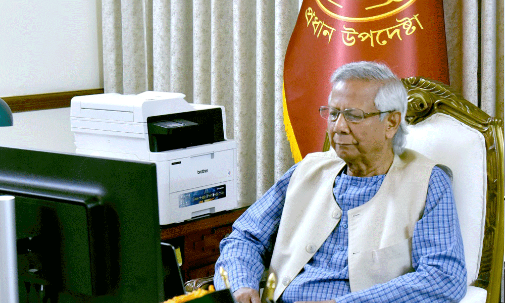 Yunus joins third 'Voice of the Global South Summit' virtually