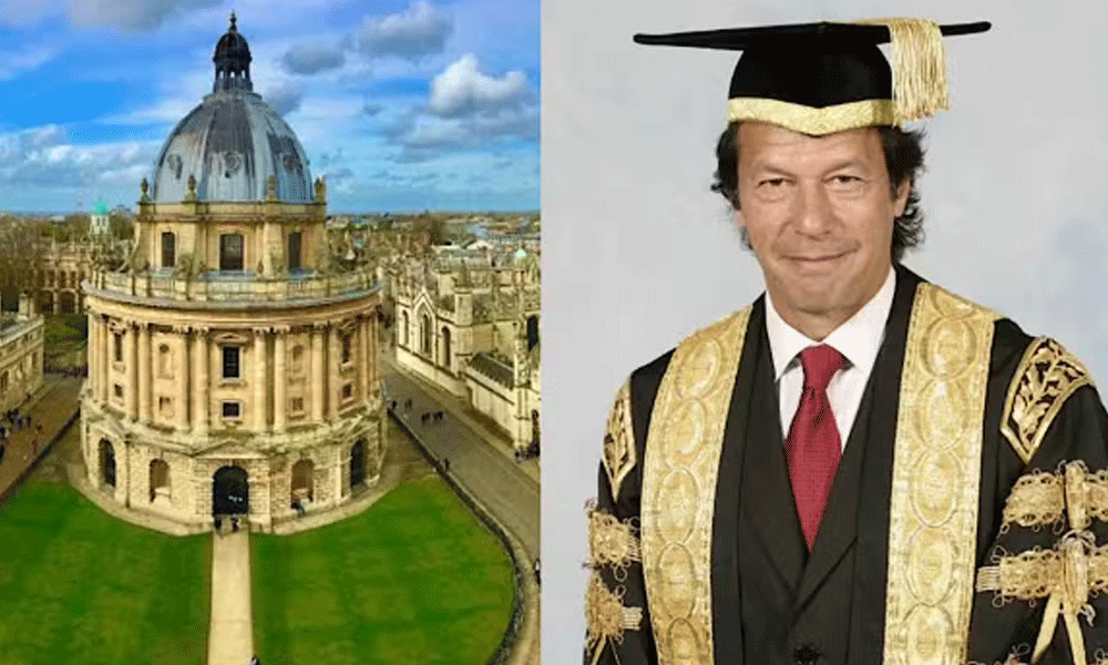 Imran Khan applies to be Oxford Chancellor