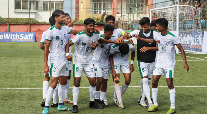 Bangladesh clinch first ever SAFF U-20 champion’s title