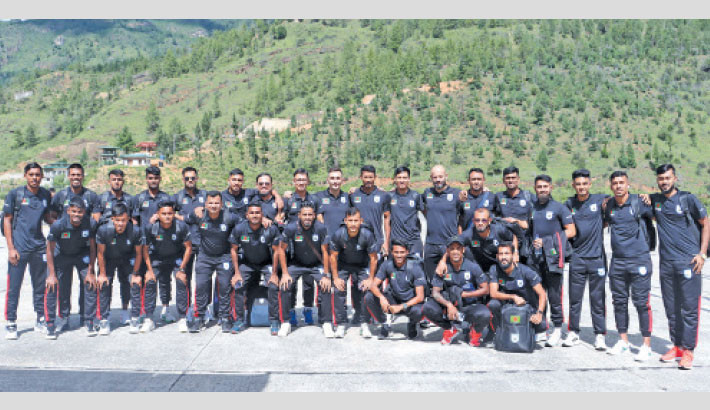 Bangladesh reach Bhutan to play two FIFA friendlies