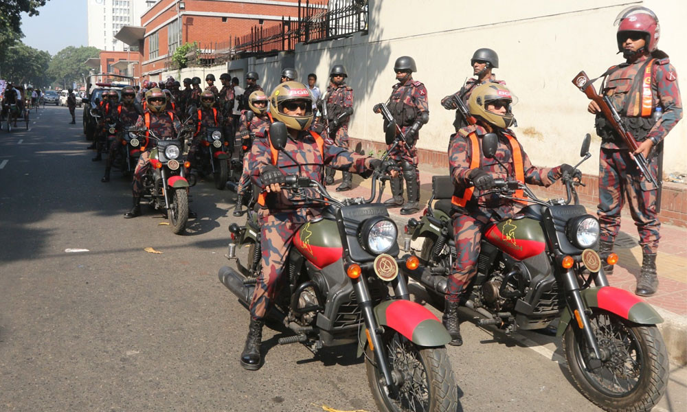 BGB deployed at CMCH for security of doctors and staff