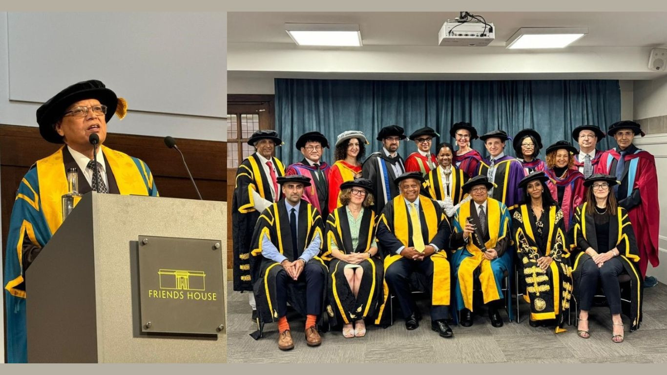 Dr Atiur awarded honorary doctorate at SOAS University of London