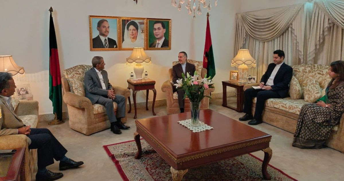 Iranian envoy meets Fakhrul