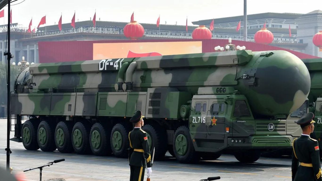 China launches intercontinental missile into Pacific in rare test