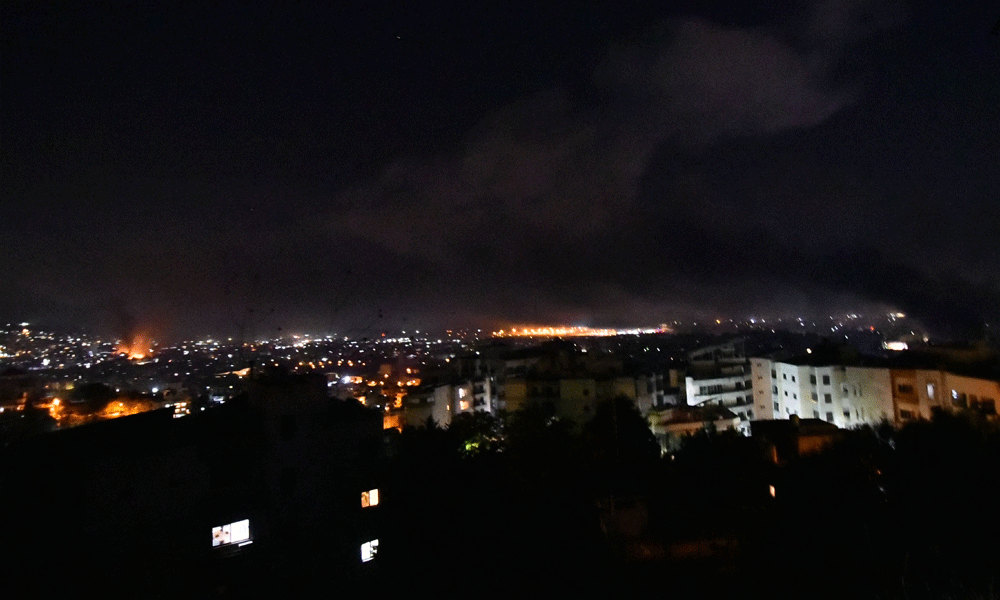 Israeli strikes pound southern Beirut suburbs