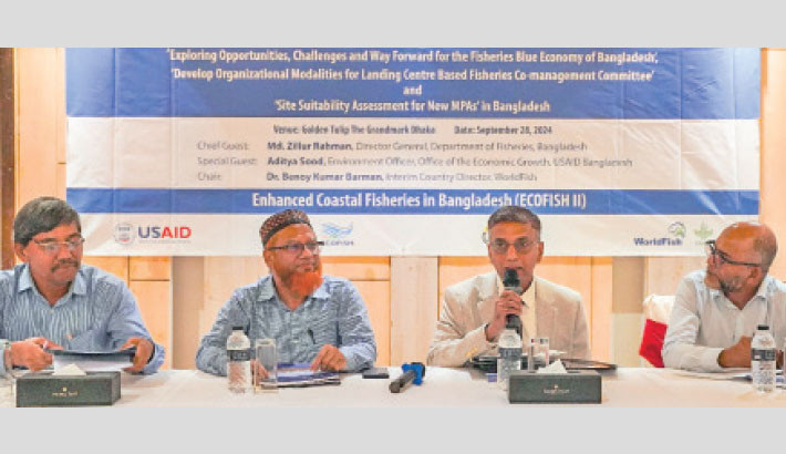 USAID ECOFISH II hosts consultation on blue economy, marine conservation