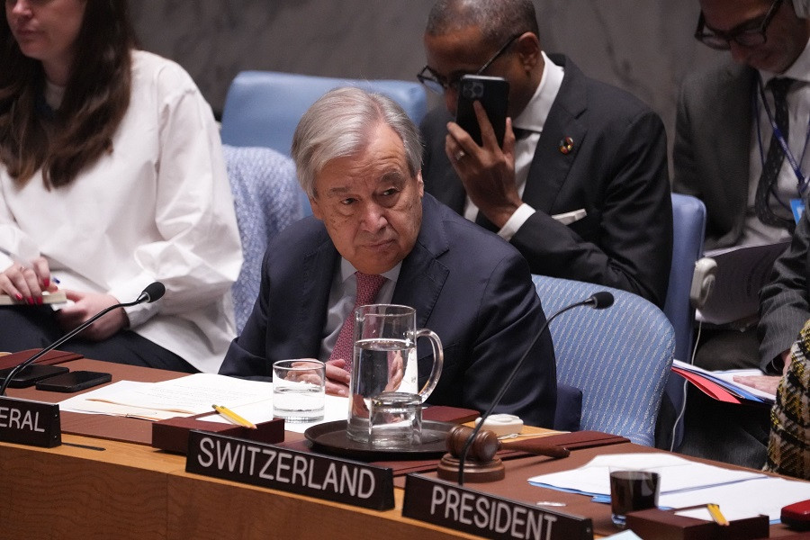 UN chief says ‘sickening cycle’ of Mideast escalation must stop, condemns Iran after Israel entry ban