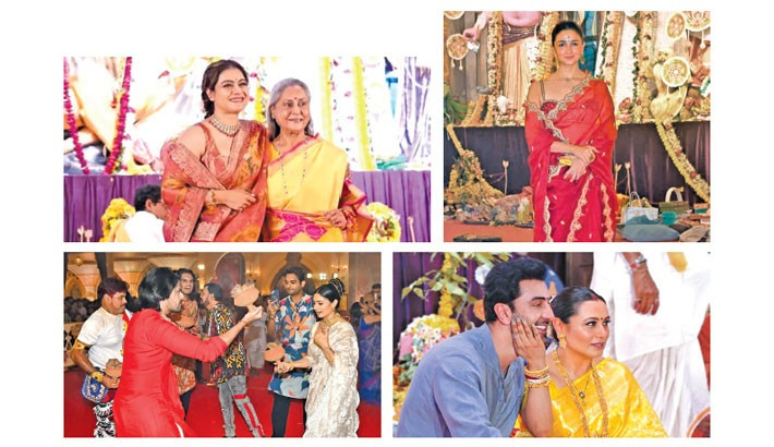 Bollywood celebrities celebrate Durga Puja