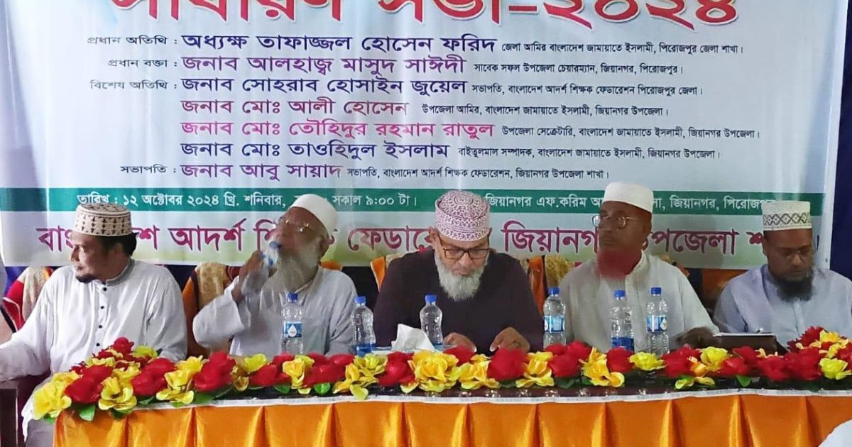 No alternative to ideal teacher in reforming state: Masud Sayeedi