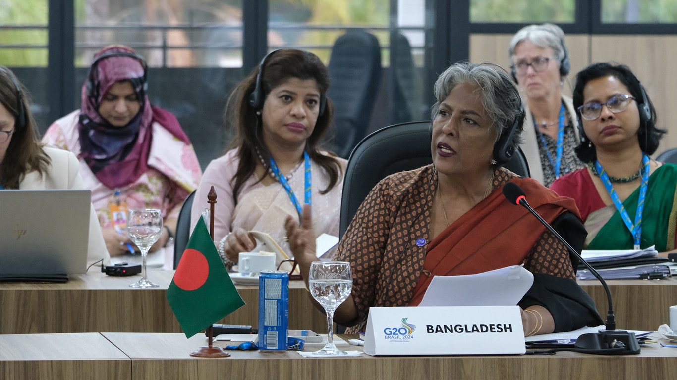 Adviser represents the nation at G20 Ministerial Meeting on women’s empowerment in Brasilia