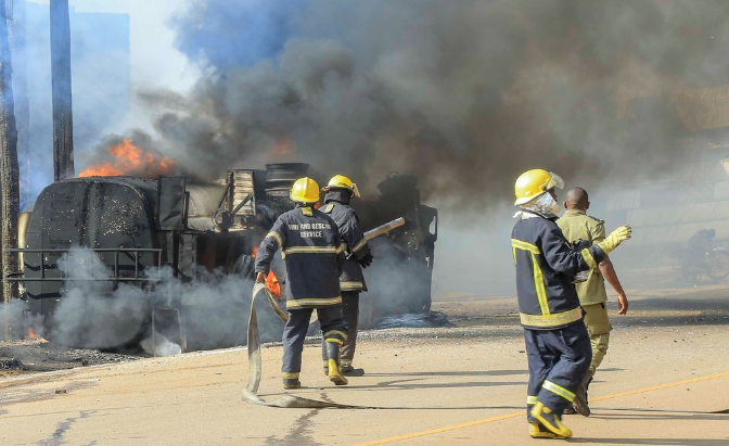 11 killed in Gasoline truck explosion in Uganda
