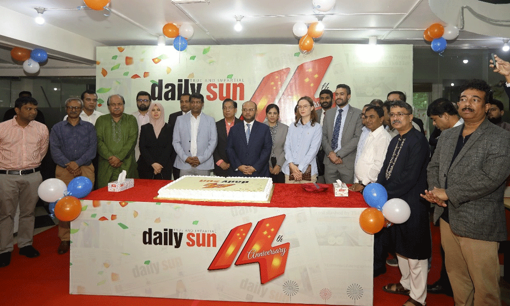 Daily Sun celebrates 14th anniv today