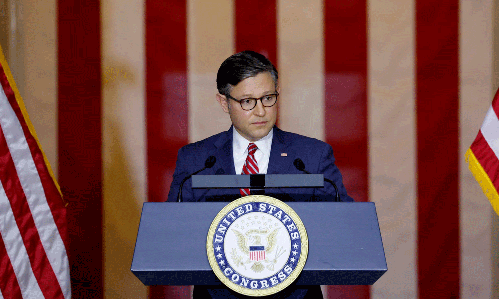 US House Speaker Johnson congratulates 'president elect' Trump