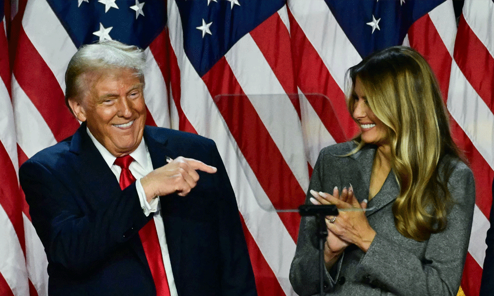 World leaders praise Trump as he claims US election win