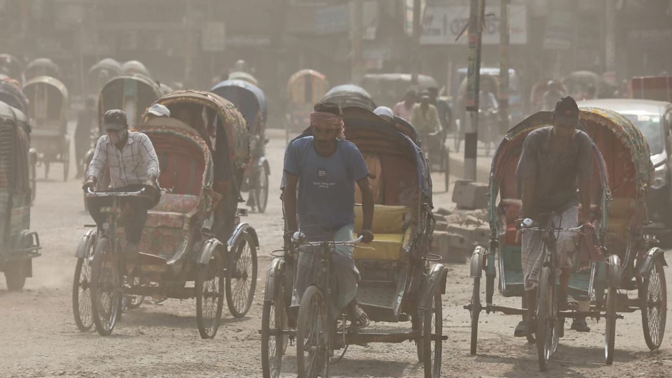Dhaka’s ‘unhealthy’ air quality persists