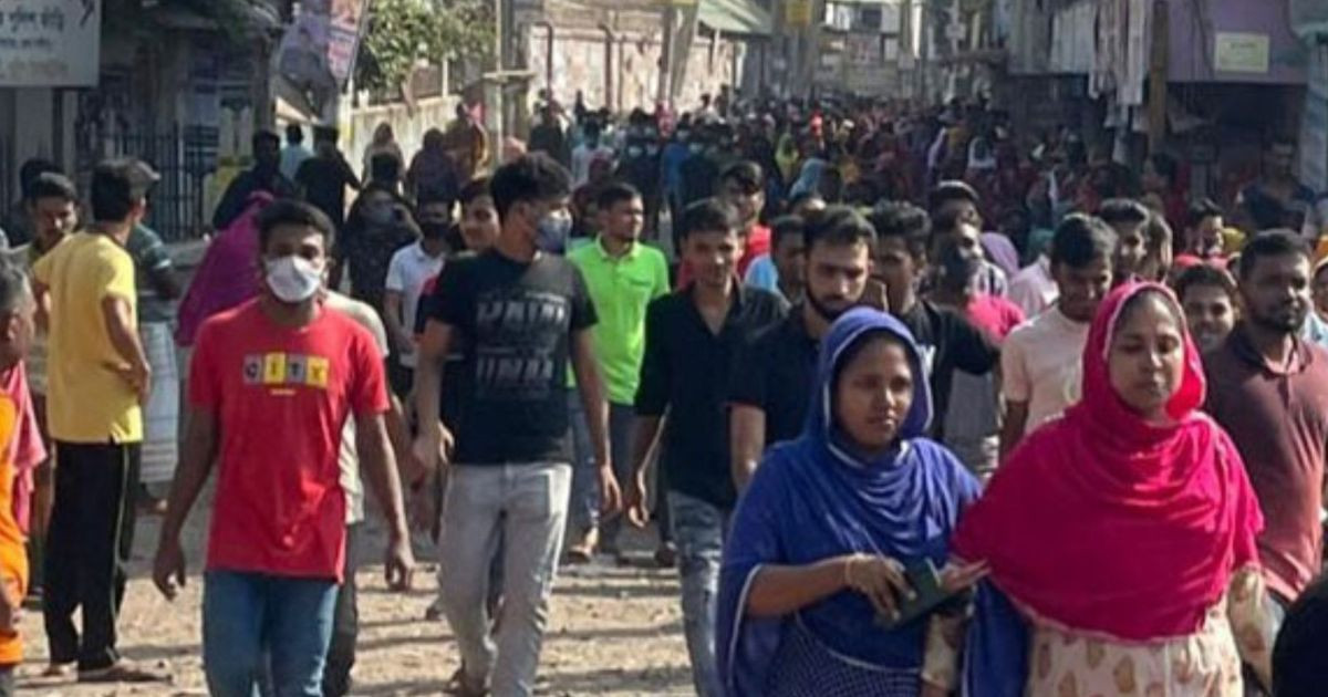 TNZ Apparels workers receive one month's due salaries