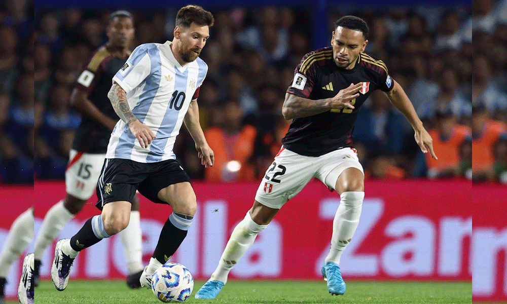 Argentina beat Peru as Uruguay hold Brazil