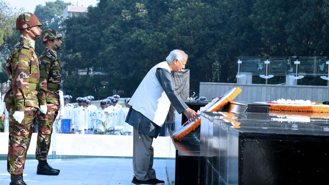 Armed Forces Day: Chief Adviser Yunus pays tribute at Shikha Anirban