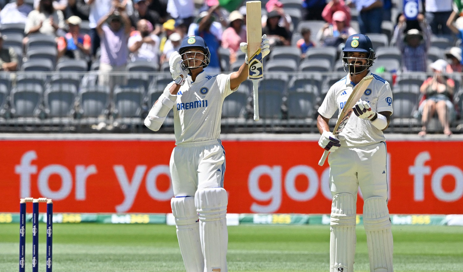 Jaiswal slams majestic 161 but Australia fight back in Perth