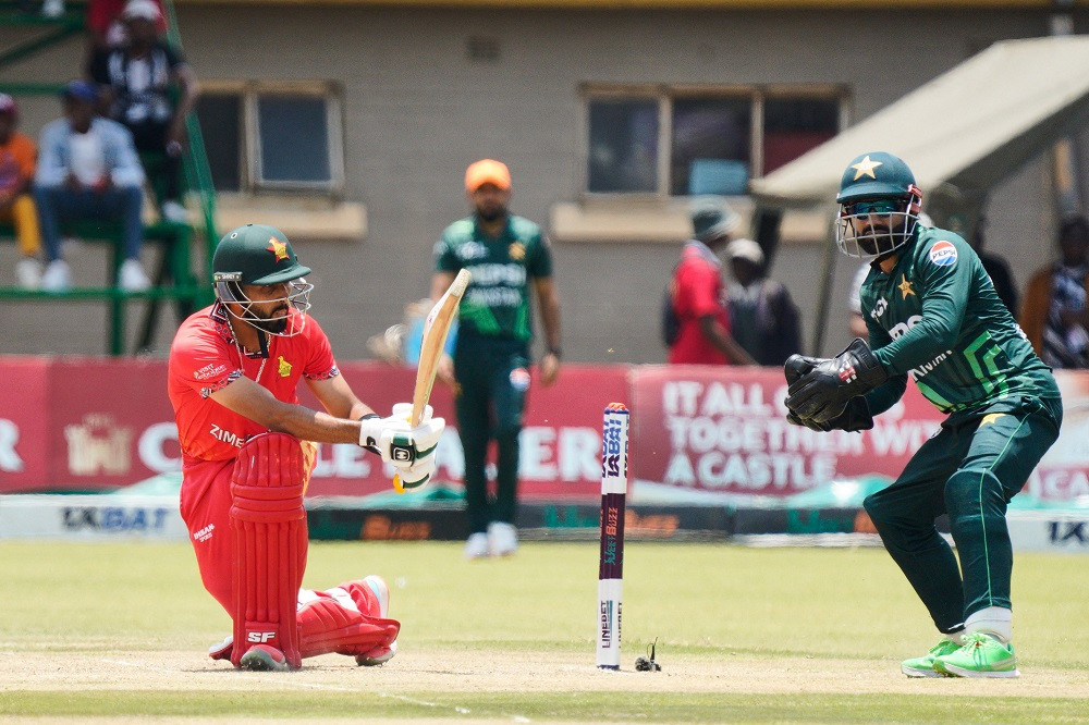 Zimbabwe beat Pakistan in rain-shortened ODI