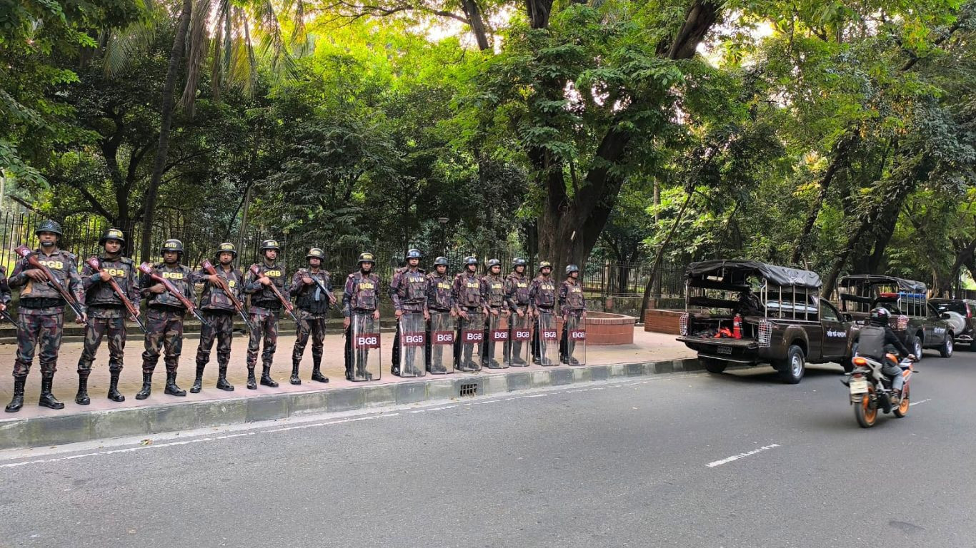 10 platoons of BGB deployed in Dhaka, Chittagong