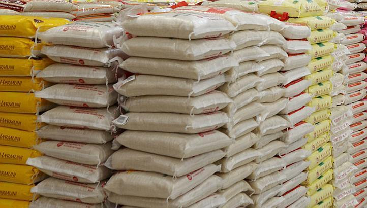 1030 tonnes rice imported from India in one week