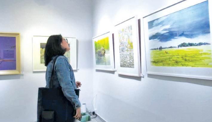 Art exhibition ‘Scapes’ begins at Galleri Kaya
