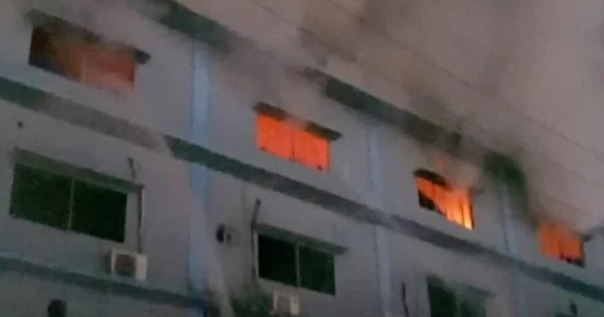 Carton factory catches fire in CEPZ