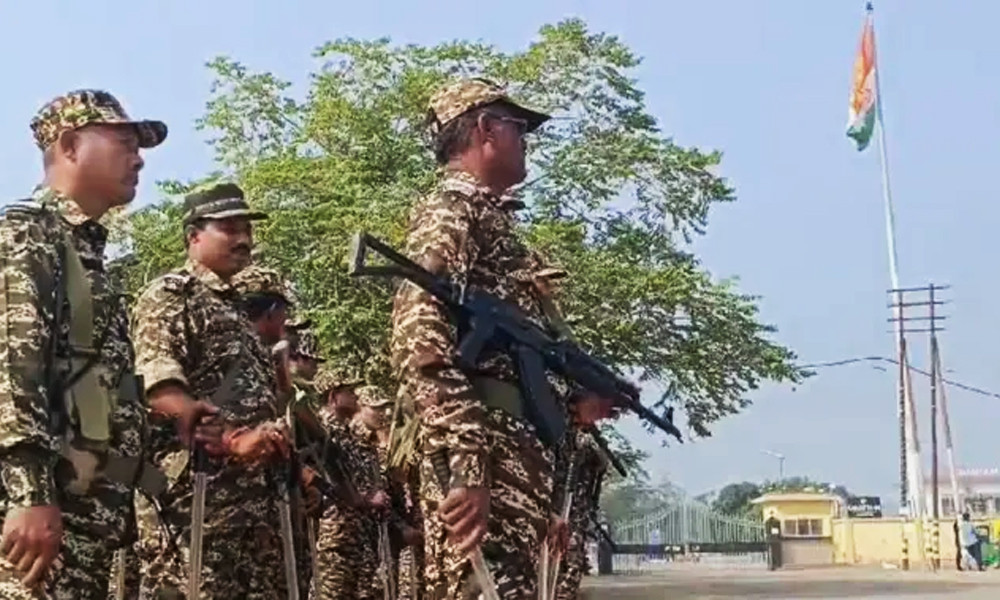 India raises alert along Agartala border