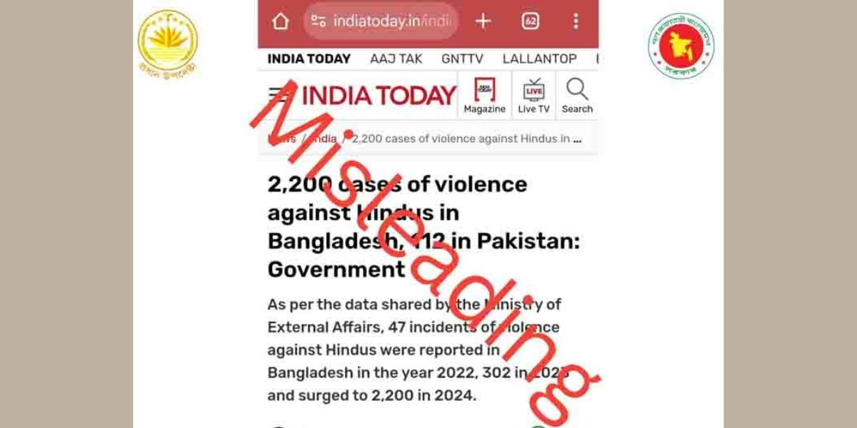CA press wing debunks Indian claims of '2,200 attacks on Hindus'