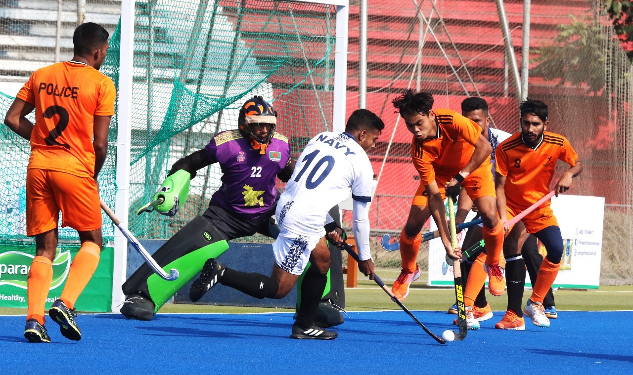 Air Force march into Victory Day Hockey semifinals
