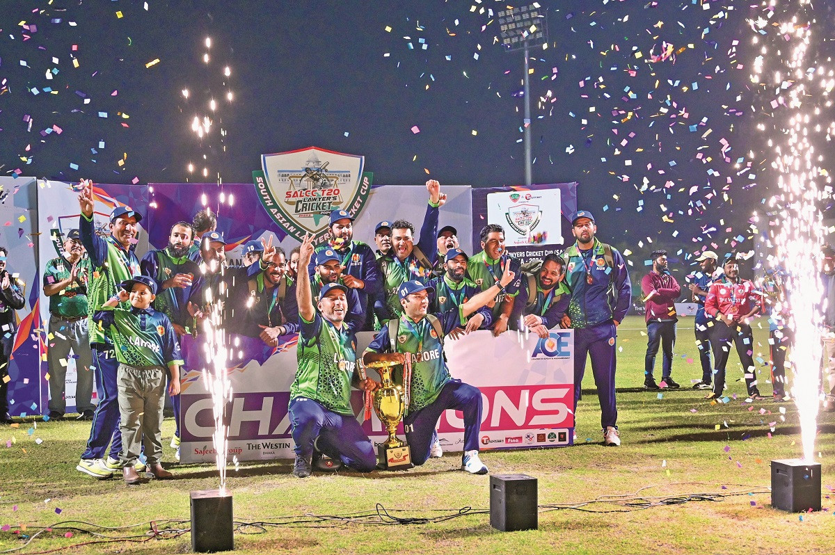 Lahore LCT emerge champions in South Asian Lawyers Cricket tournament